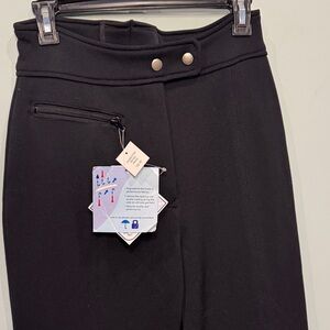 Sportcaster NWT thick weatherproof wool blend ski snow pants Size 8